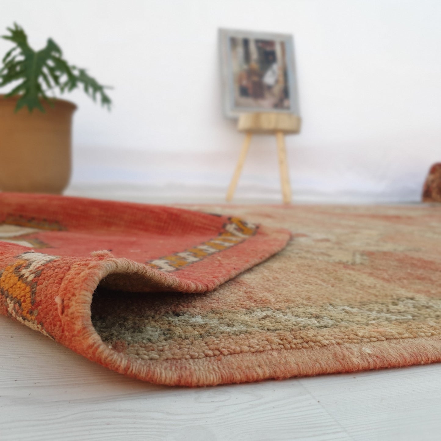 Moroccan Vintage rug Zahra 2.84 × 1.78m _ 9,3 × 6 Ft