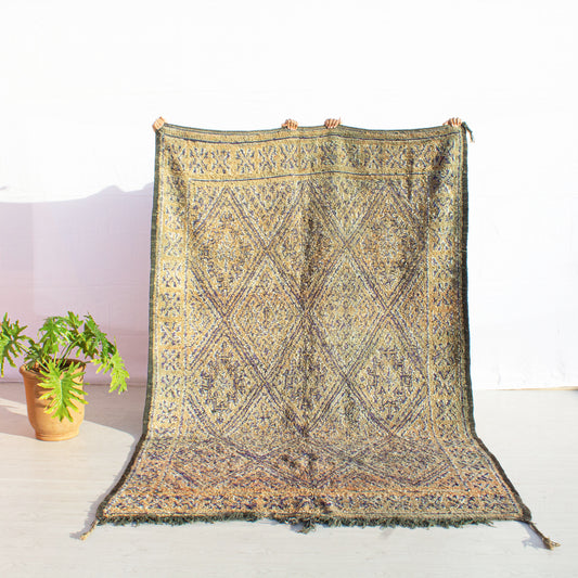 Moroccan Vintage Rug Gadda 3.14×2.05m\ 10.3×6.7Feet