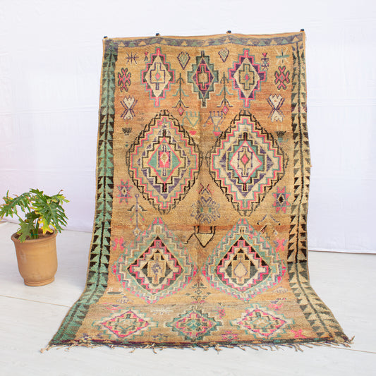 Moroccan Vintage Rug Jewdit 3.10×1.85m\ 10.2×6.1Feet