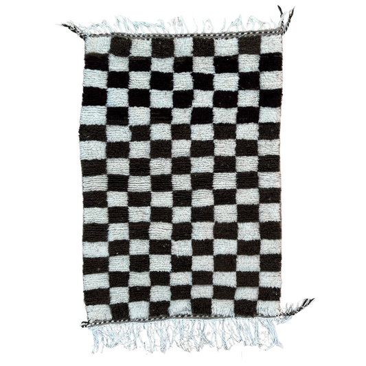 Alexa Checkered Rug 1,56×1,00 m/5,1×3,2 Feet